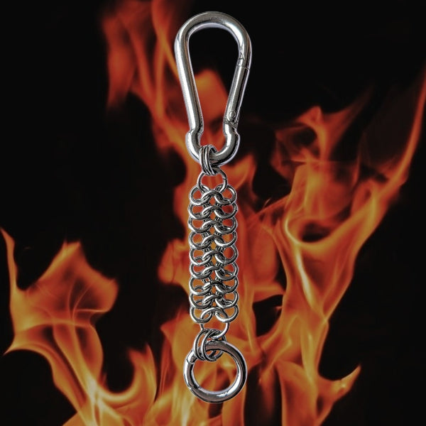 Chainmail Keyring // European Weave