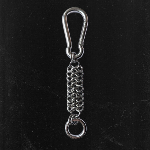 Chainmail Keyring // European Weave