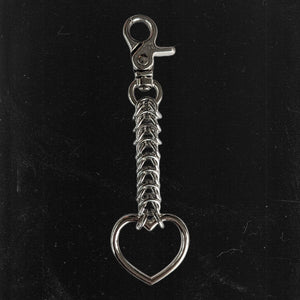 Chainmail Keyring // Heart