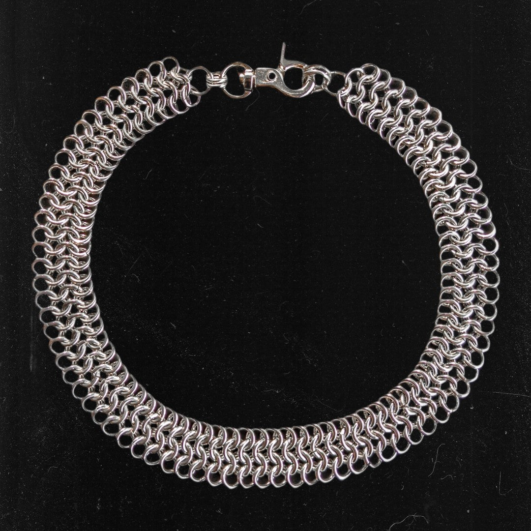 Chainmail Collar // European Weave