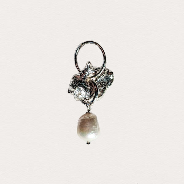 Molten Baroque Pearl Earrings #1