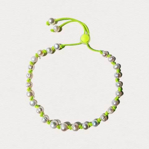 Paracord Pearls // Green