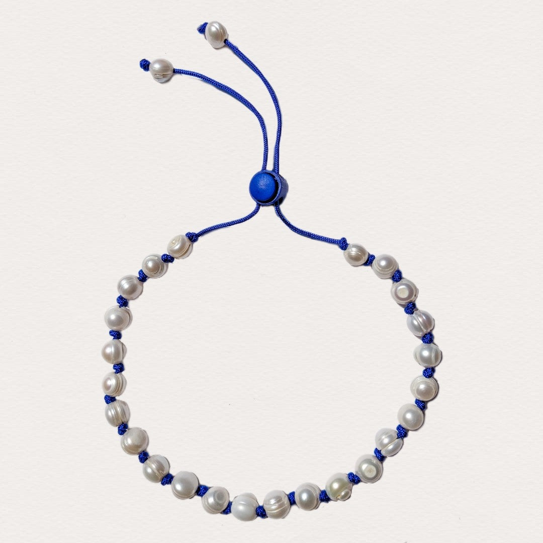 Paracord Pearls // Cobolt Blue