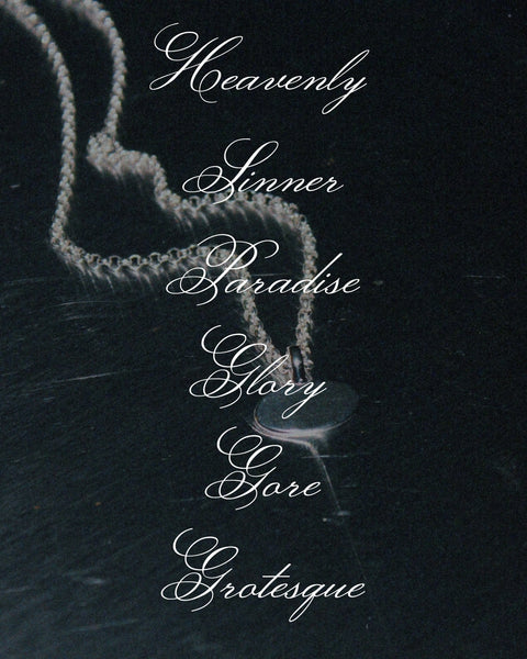 Pendant // Oval // Custom Engraving.