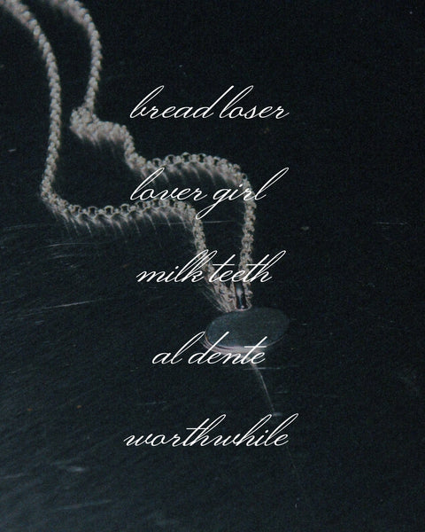 Pendant // Oval // Custom Engraving.