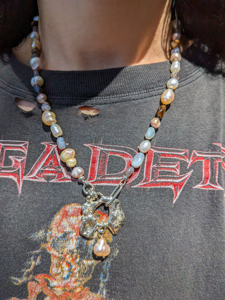 Molten Pearl Necklace #1