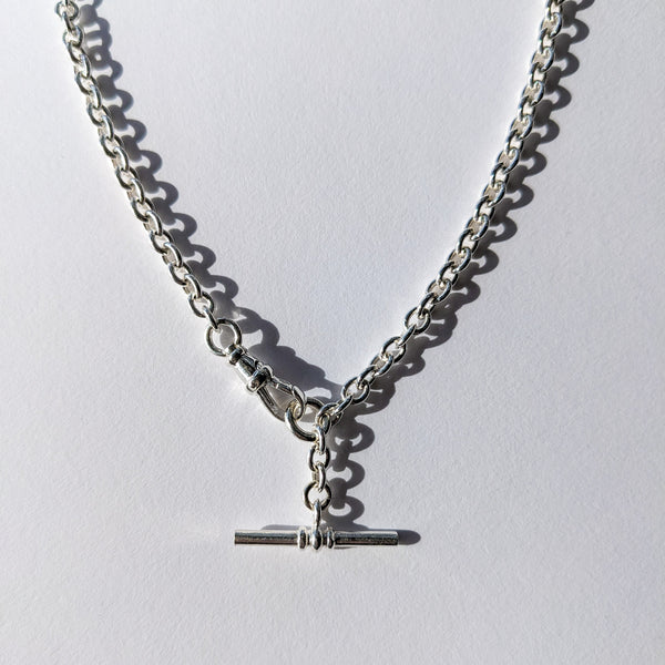 Chain // T-Bar Fob // Necklace