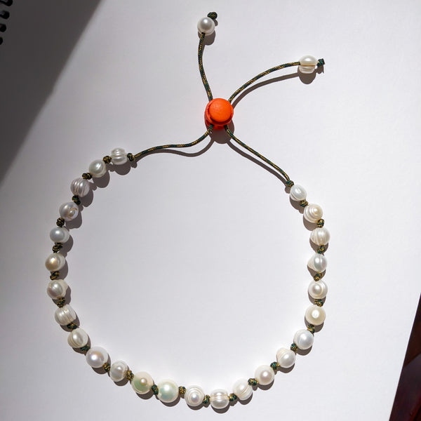 Paracord Pearls // Limited Edition // Camo and Orange