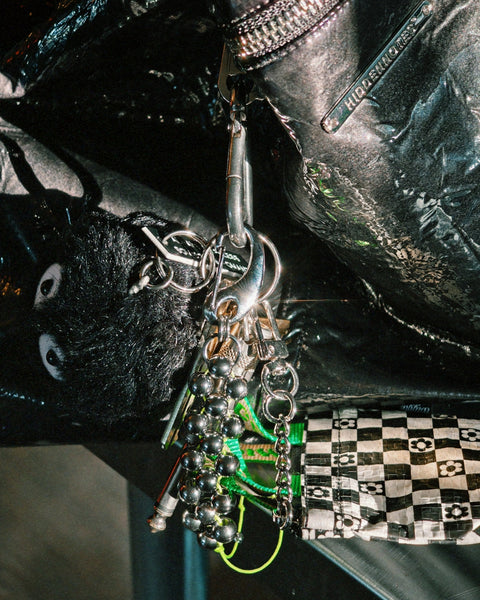 Beaded Keyring/ Bag Charm