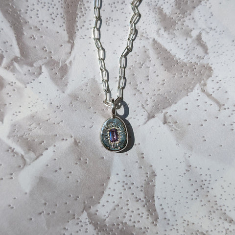 Treasure Talisman // Lavender cz