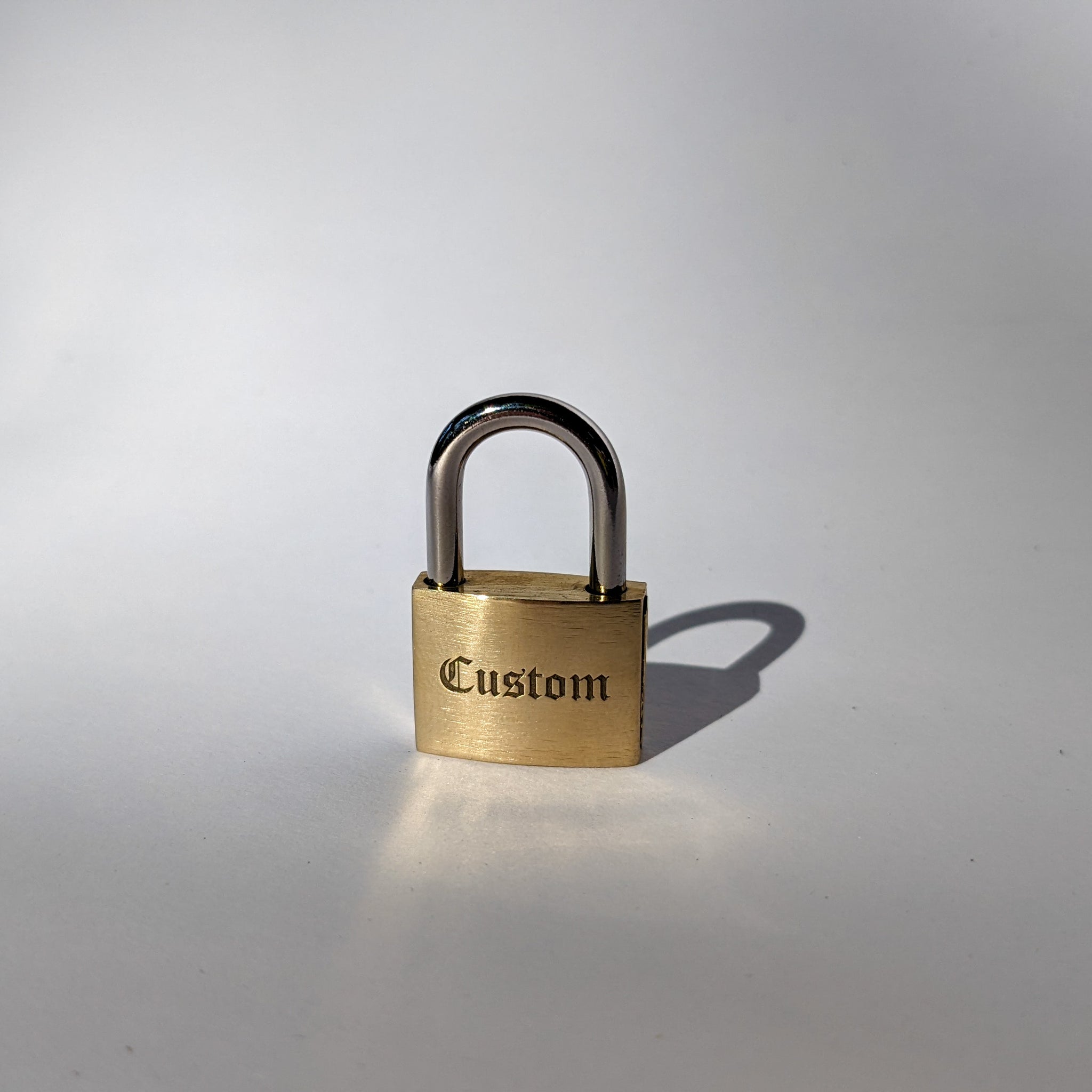 Padlock // Custom Engraving