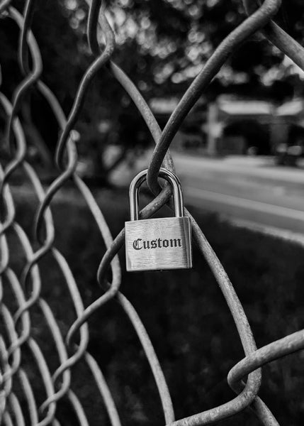 Padlock // Custom Engraving